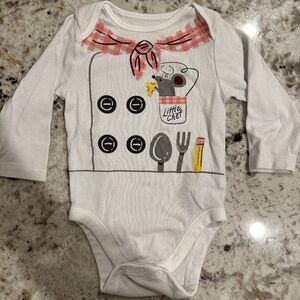 *GENTLY WORN* Old Navy 6-12 Month "Little Chef" Onesie